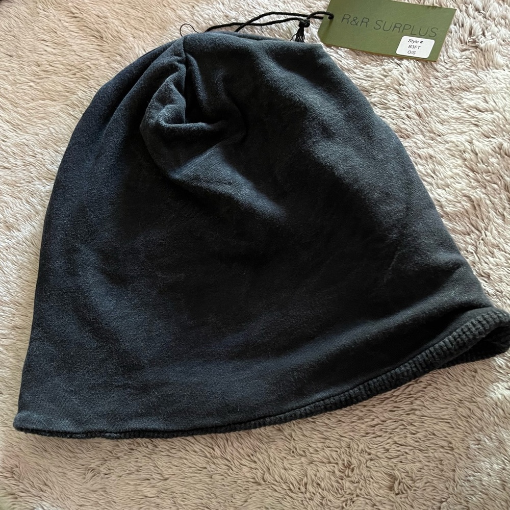 R&R Surplus French Terry / Thermal Reversible Beanie